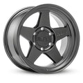 Mickey Thompson Open 5 Black Wheel - 20X9 6X135 BP 5in BS 0 Offset 87.1mm Bore