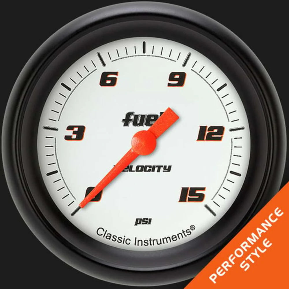 VELOC WHT 2 5/8IN FUEL PR 15psi ELEC