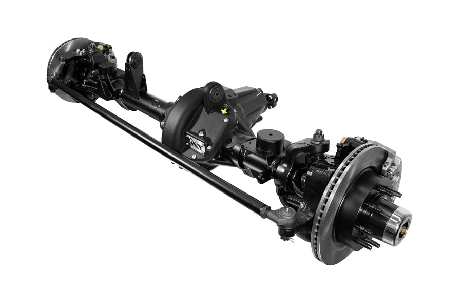 JL 538 ELECTRIC LOCKER FRONT EXTREME 60 70 WIDE 8X6.5 SATIN BLACK WITH CHROMOLY TIE ROD 1 3 8 DIAM
