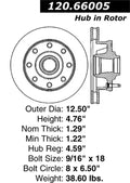 StopTech Slotted Sport Brake Rotor
