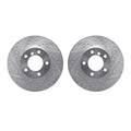 DFC 07-21 BMW 228i xDrive Front Drilled & Slotted Silver Rotors