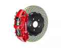 Brembo 20+ Corvette C8/C8 Z51 Front GT BBK 6 Piston Cast 380x34 2pc Rotor Drilled-Red
