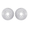 R1 Concepts Brake Rotor- D/S - Silver Fits Kia Sephia