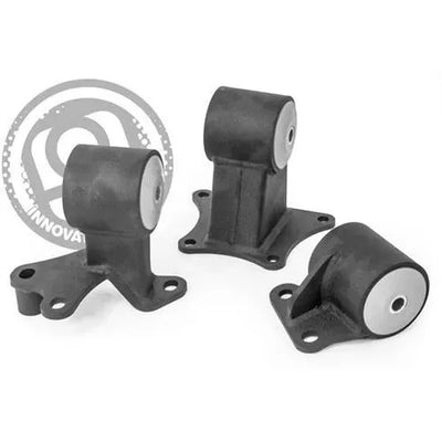 Innovative 97-99 Acura CL H/F Series Black Steel Mounts 60A Bushings (Auto to Manual)
