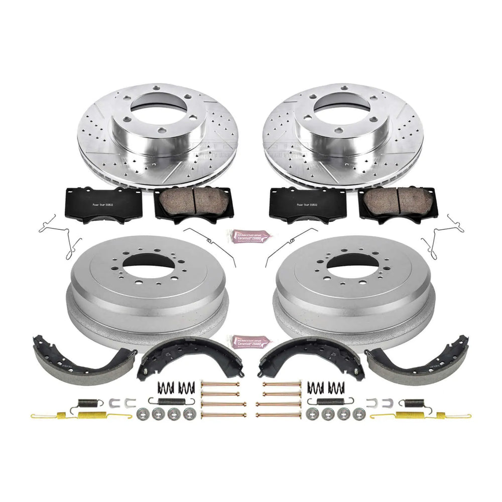 Power Stop 03-06 Toyota Tundra Front & Rear Z23 Evolution Sport Brake Kit