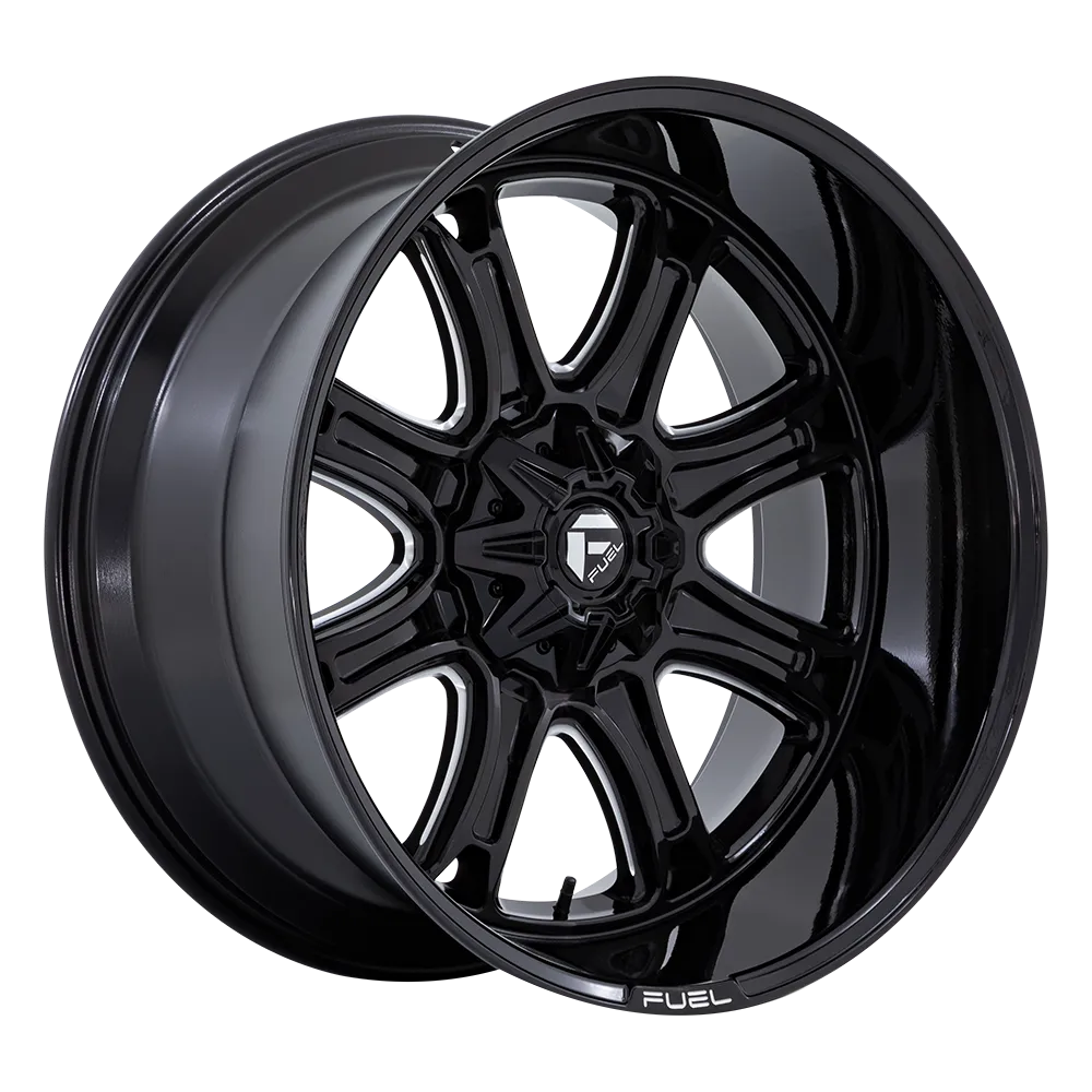 D853 20X9 6X135/5.5 G-BLK MILL 1MM