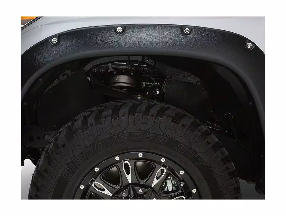 Stampede red fender flares