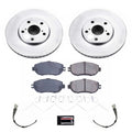 Power Stop 93-94 Lexus LS400 Front Z17 Evolution Geomet Coated Brake Kit