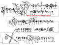 USA STANDARD TRANSFER CASE NP203 BO