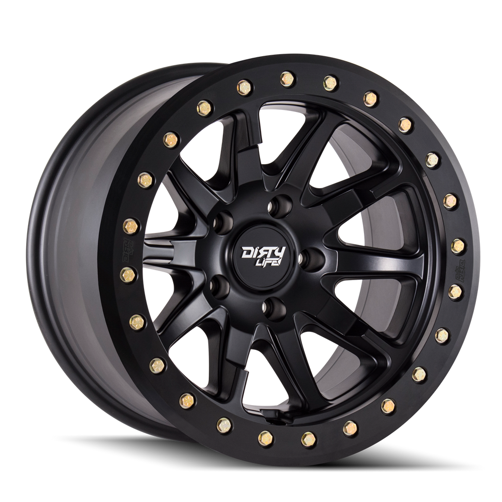~(58 lbs. 22X22X10)~ DT-2 (9304) MATTE BLACK 20X9 6-135 12MM 87.1MM