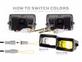 ***Discontinued***XB Evo Fog Lights: Type F2 (Set / White Yellow)