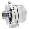 Ford Alternator Chrome 1 Wire 6 Groove Pulley