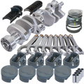 Eagle Chevy LT1 350 1Pc 3.750in Crank 6.000in H-Beam -16cc Inv Dome 4.040in Piston Rotating Assembly
