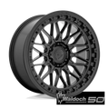 D757 17X9 5X5.0 MT-BLK -12MM
