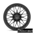 D757 17X9 5X5.0 MT-BLK -12MM