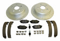 Rear Performance Brake Kit for Jeep 07-18 JK Drilled & Slotted Rotors & Hardware RT Off Road