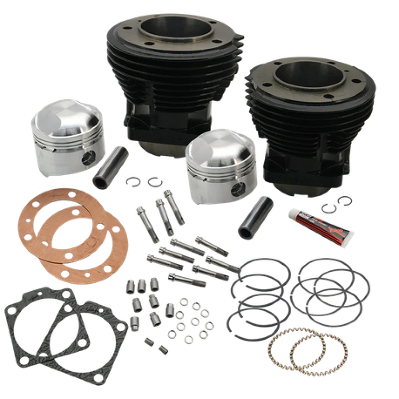 S&S Cycle black auto part