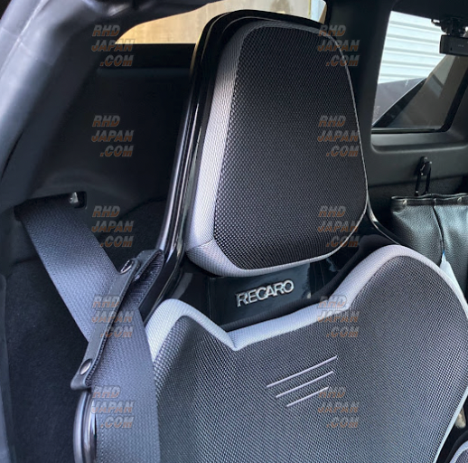 Recaro RCS Ergonomic Seat - Black/Black Glass Mesh (3 Point Belt)