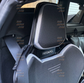 Recaro RCS Ergonomic Seat - Black/Black Glass Mesh (3 Point Belt)