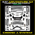 Rock Krawler 2021+ Jeep Wrangler JLU 4DR (392) 4.5in Adventure-X Pro (No Limits) Long Arm Suspension