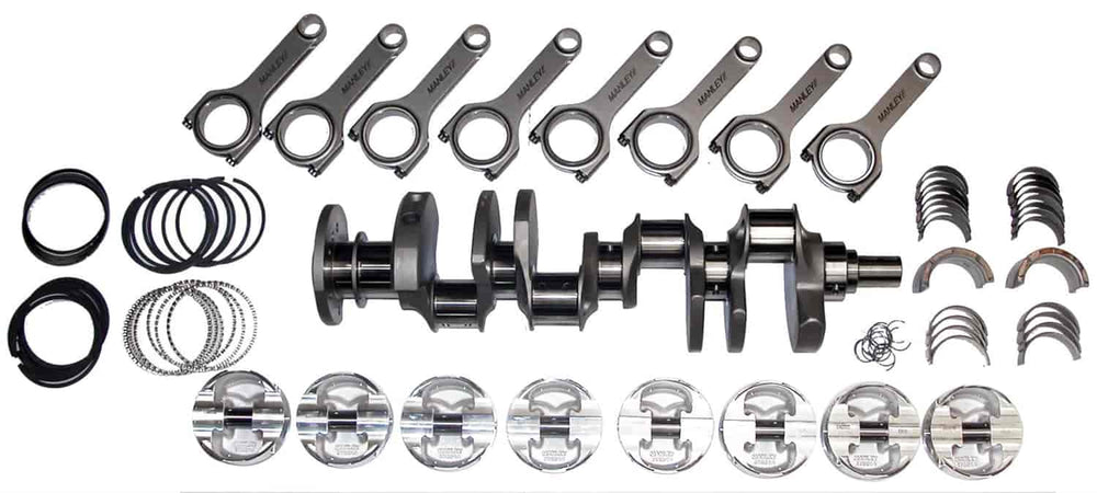Manley Rotating Assembly, SBC 355 3.480 STROKE/-4cc FLAT