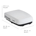 FRESHJET 5 LOWPRO MECHANICAL HIGHEFFICIENCY 11000 BTU ROOFTOP AC WHITE