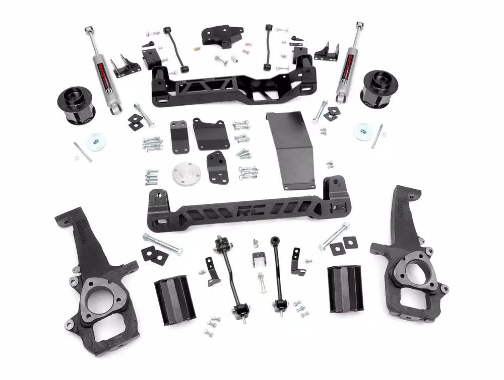 1x 1326BOX7 1x 1328BOX2 1x 1328BOX1 1x 1329BOX10 1x 1332BOX1 1x 1329BOX4 6 Inch Lift Kit Ram 1500 4WD