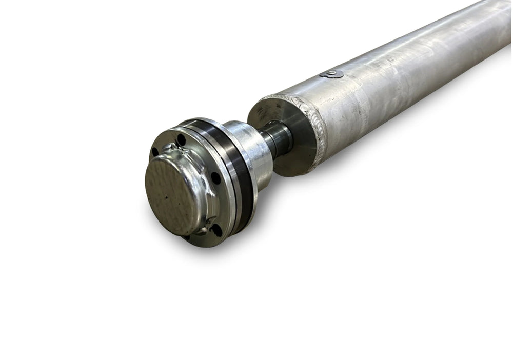 DriveShaft Shop 86-92 BMW E30 5-Speed 1-Piece Chromoly Driveshaft - w/ Front CV