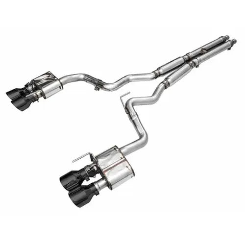 AWE Tuning 21-23 Ford Mustang Mach 1 SwitchPath Cat-Back Exhaust w/ Quad Diamond Black Tips