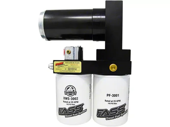 FASS 2017-2019 Ford 6.7L Powerstroke 240gph/65psi Titanium Series Fuel Air Separator TS F18 240G