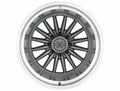 Method Raised MR803 22x12 / 6x5.5 BP / -40mm Offset / 106.25mm Bore - Gloss Titanium Wheel