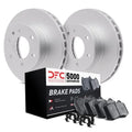 DFC 14-24 Infiniti Q50 Front & Rear Geospec Rotors with 5000 Advanced Brake Pads w/Hardware