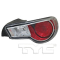 CAPA RH TAILLAMP LENS/HOUSING SCION FRS 20132016