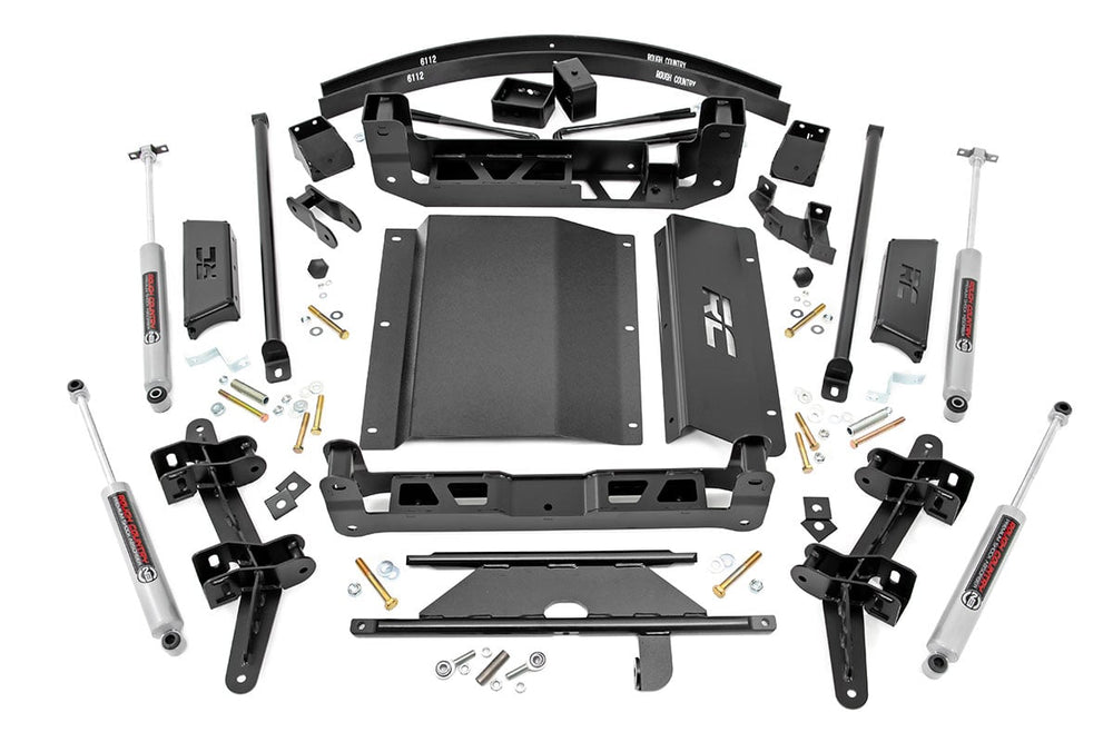 1x 274BOX4 6 Inch Lift Kit V2 Chevy GMC C1500 K1500 Truck SUV 4WD (88-99)