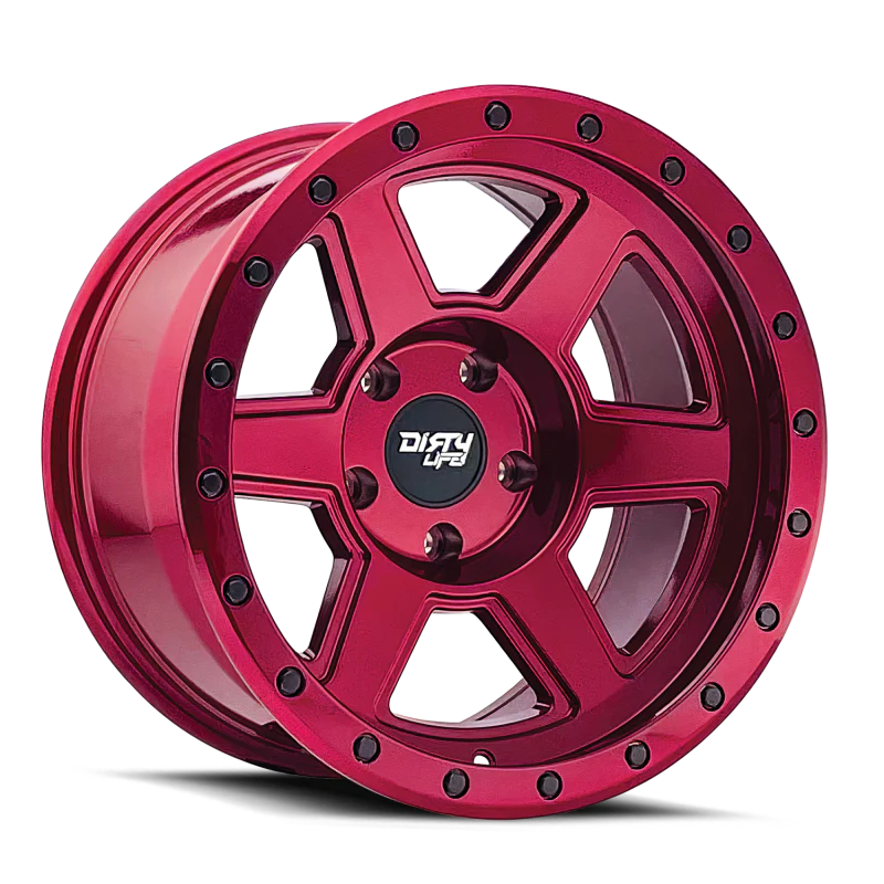 The Wheel Group red auto part