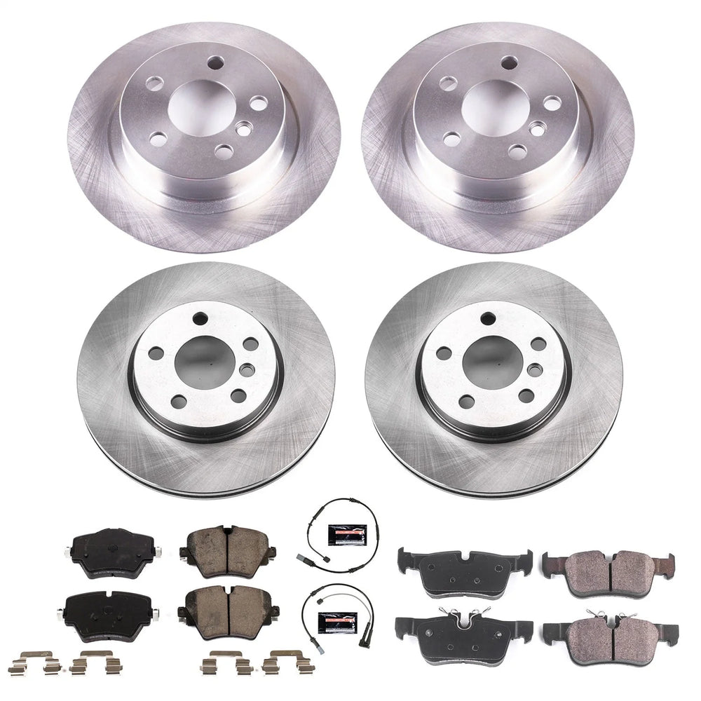 Power Stop 2019 Mini Cooper Clubman Front & Rear Autospecialty Brake Kit