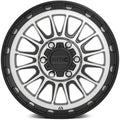 ~(27 lbs. 19X19X11)~ IMPACT 16x8 5x150.00 SATIN BLACK MACHINED (0 mm)