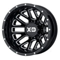 XD843 17X6.5 8X210 G-BLK MILL -155MM