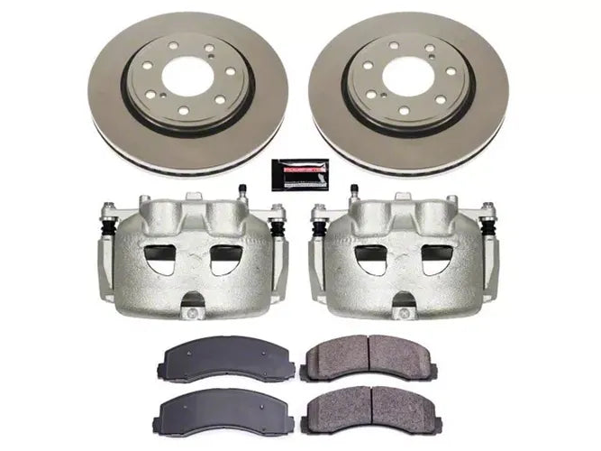 Power Stop 10-11 Ford F-150 Front Autospecialty Kit w/Cals