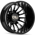 SUMMIT DUALLY REAR LIFTED (9110) GLOSS BLACK/MILLED SPOKES 20X8.25 8165.1 232M