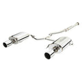 0409 SUBARU LEGACY GT GEN 4 3IN CATBACK SYS W/ DUAL SIDE OVAL MUFFLER