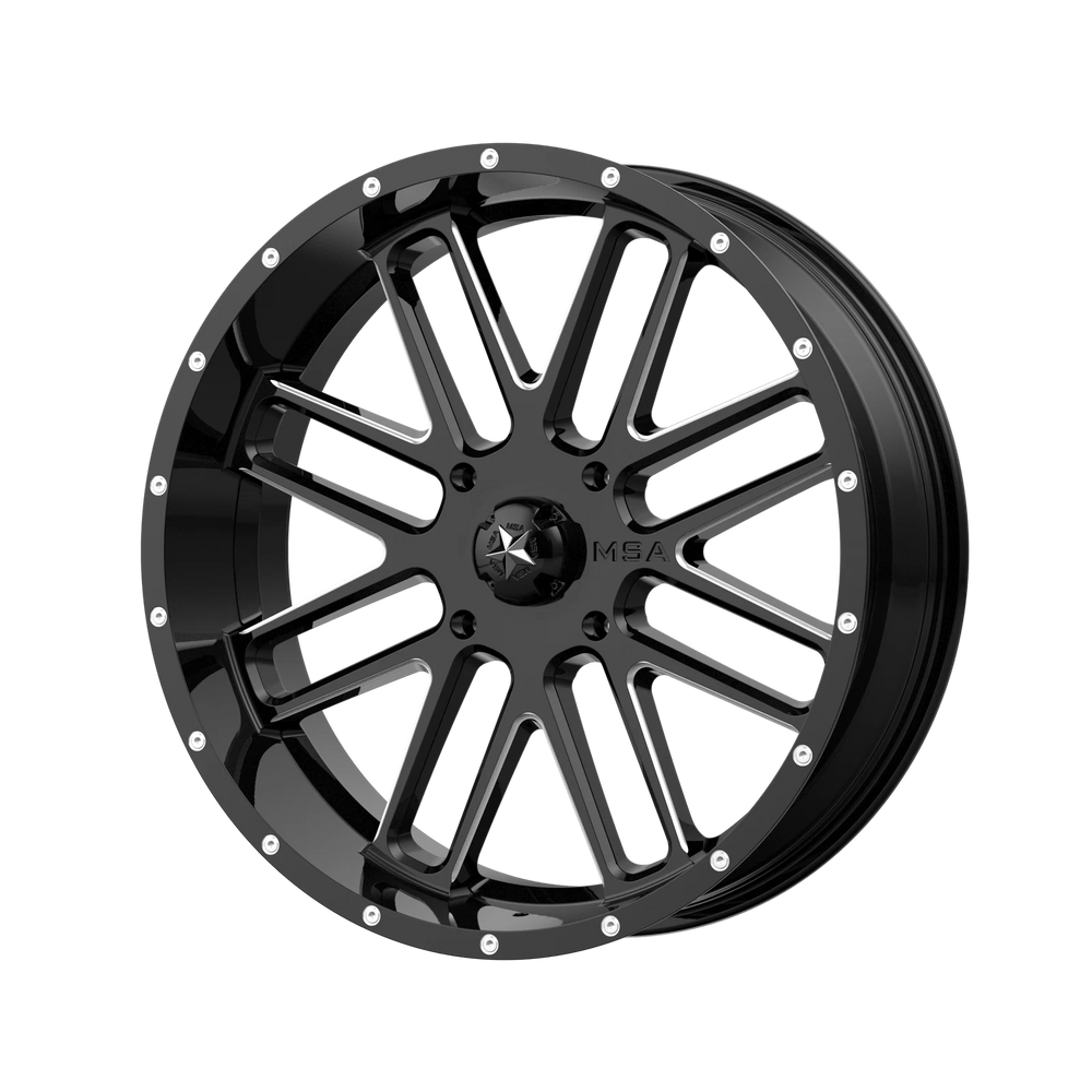 BANDIT 20X7 4X137.00 GLOSS BLACK MI