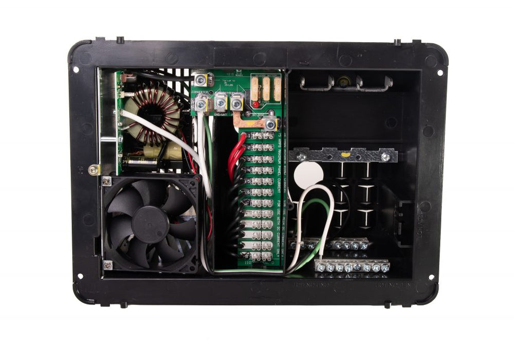 AC/DC DISTRIBUTION PANEL & INTELIPOWER 45 AMP CONVERTER W/BUILTIN CHARGE WIZARD