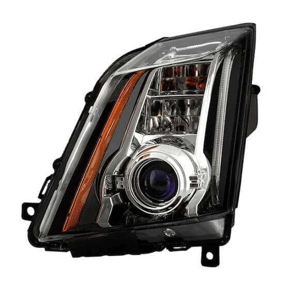 0814 CADILLAC CTS XENON HID W/AFS PROJECTOR HEADLIGHT OE BLACK LEFT