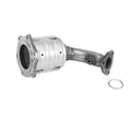 CATALYTIC CONVERTER UNIVERSAL OBDII CALIFORNIA STD ROUND O2 FRONT