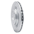 DFC 14-20 Cadillac Escalade ESV Front Left Drilled & Slotted Silver Brake Rotor