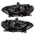 Oracle Lighting 18-23 Ford Mustang Dynamic ColorSHIFT LED Headlights - Black Series