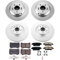 Power Stop 12-14 Hyundai Genesis Front & Rear Z17 Evolution Geomet Coated Brake Kit