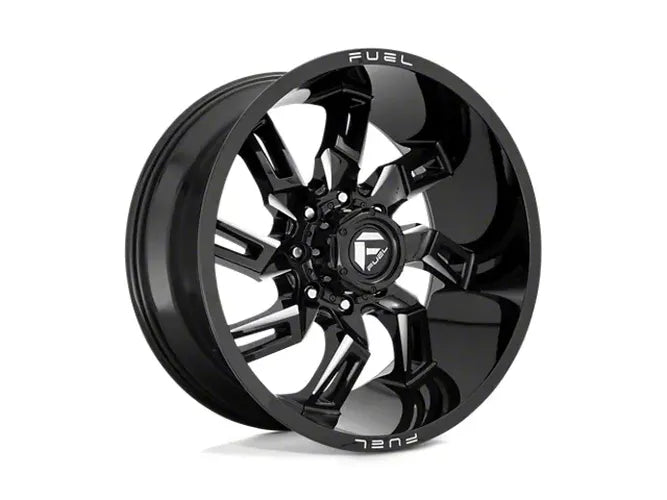 D747 20X10 5X5.0 GL-BLK-MIL -18MM