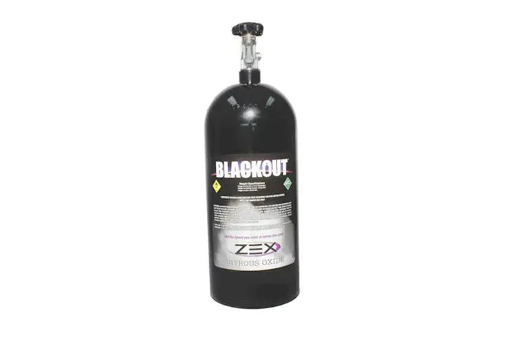 ~(16 lbs. 27X7X7)~ NITROUS BOTTLE ASSEM.ZEX 10 LB BLACK
